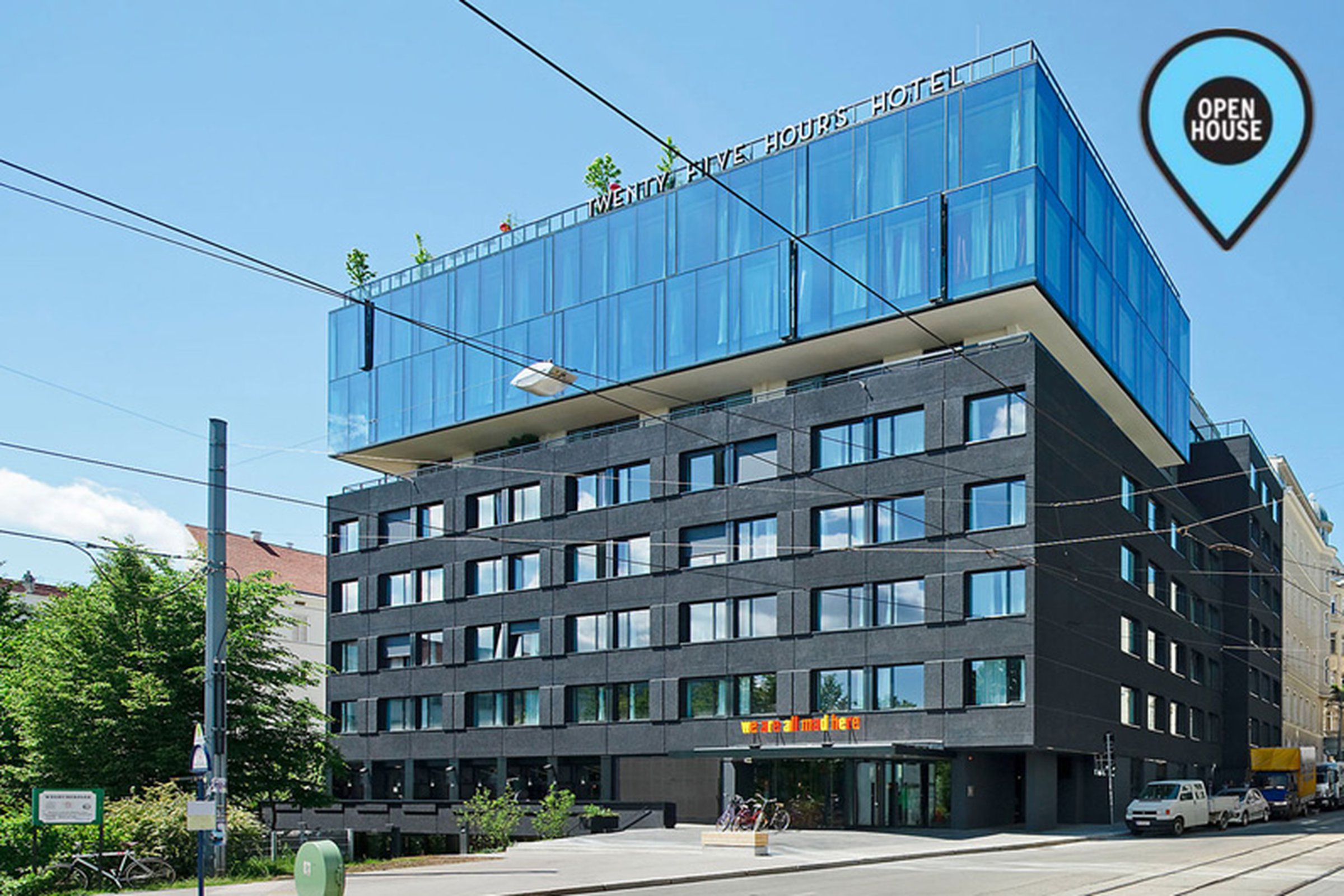 25hours Hotel OPEN HOUSE Wien News BWM Architekten