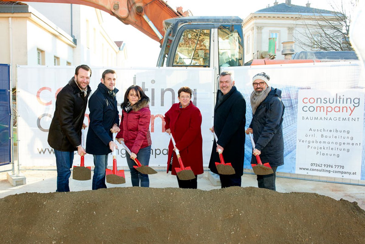 Spatenstich für die "Steinterrassen" | News | BWM Architekten