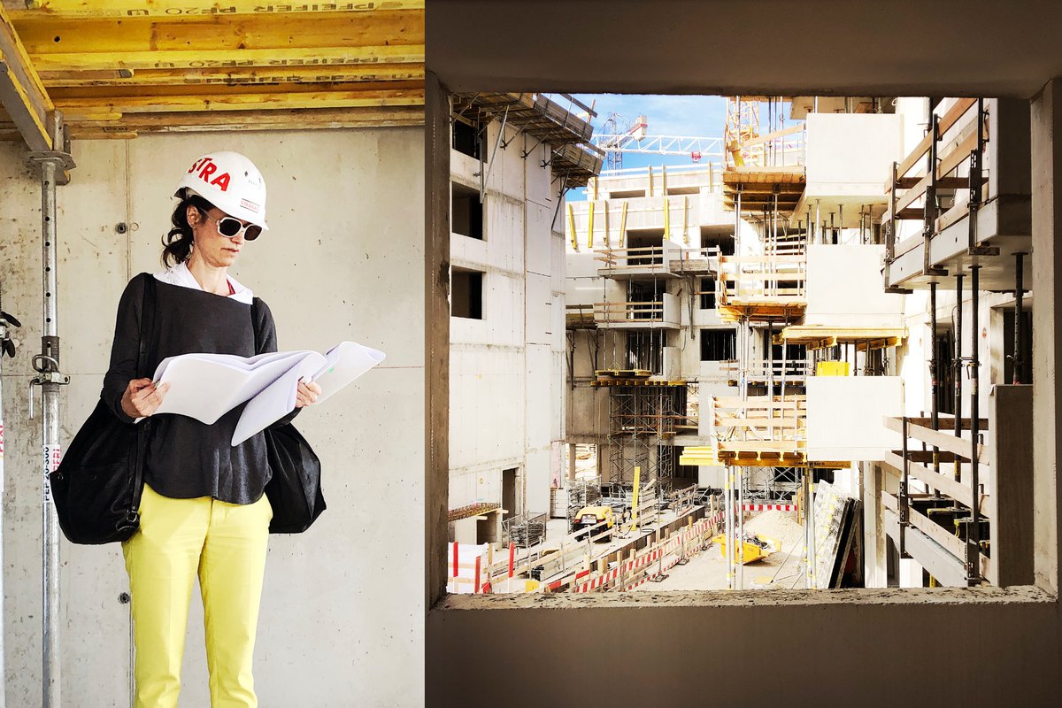 Auf der Baustelle …