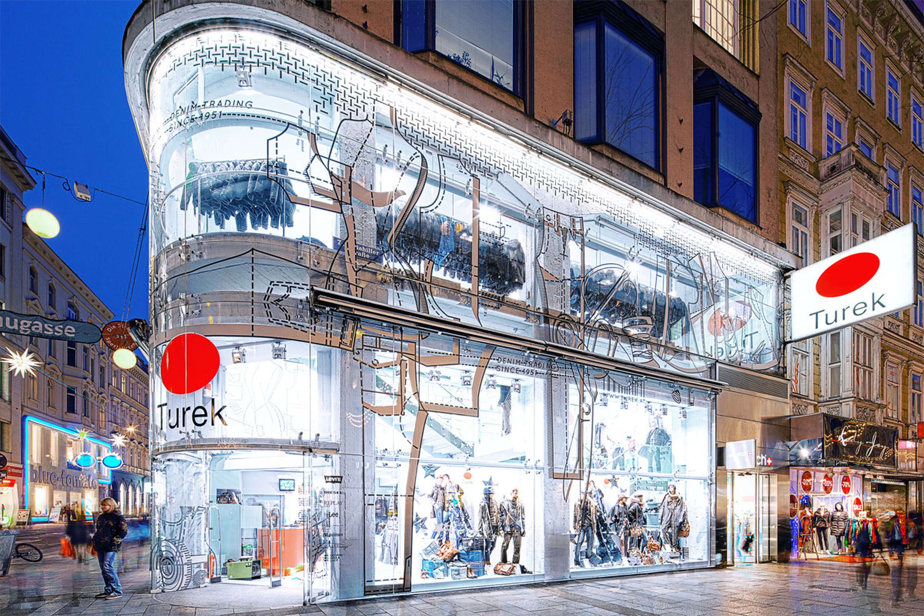 Turek Store Mariahilferstraße, Wien BWM Architekten